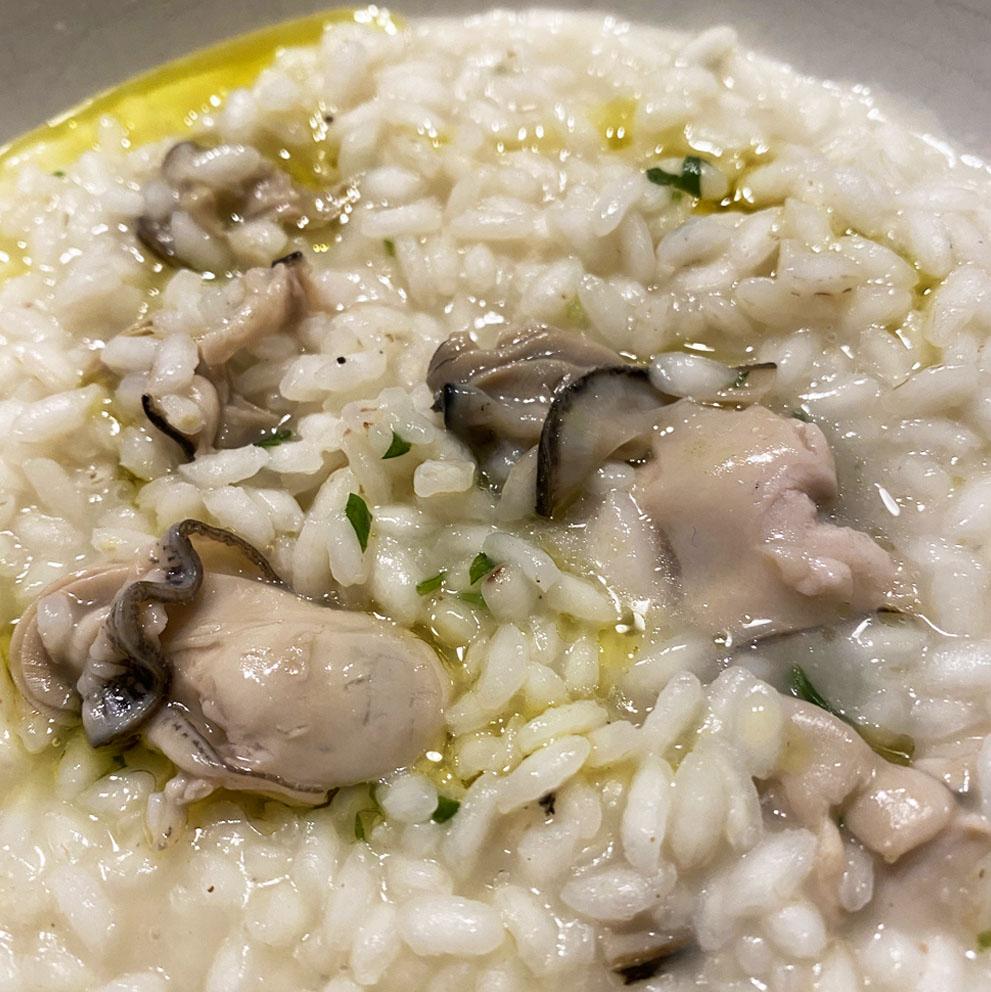 Risotto mit Austern