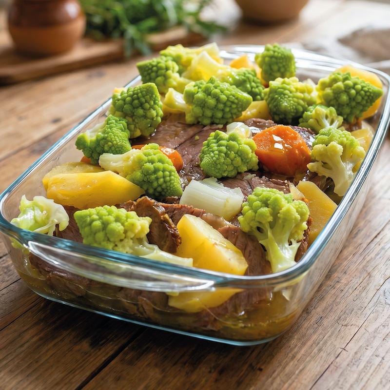 bollito di carne e verdure