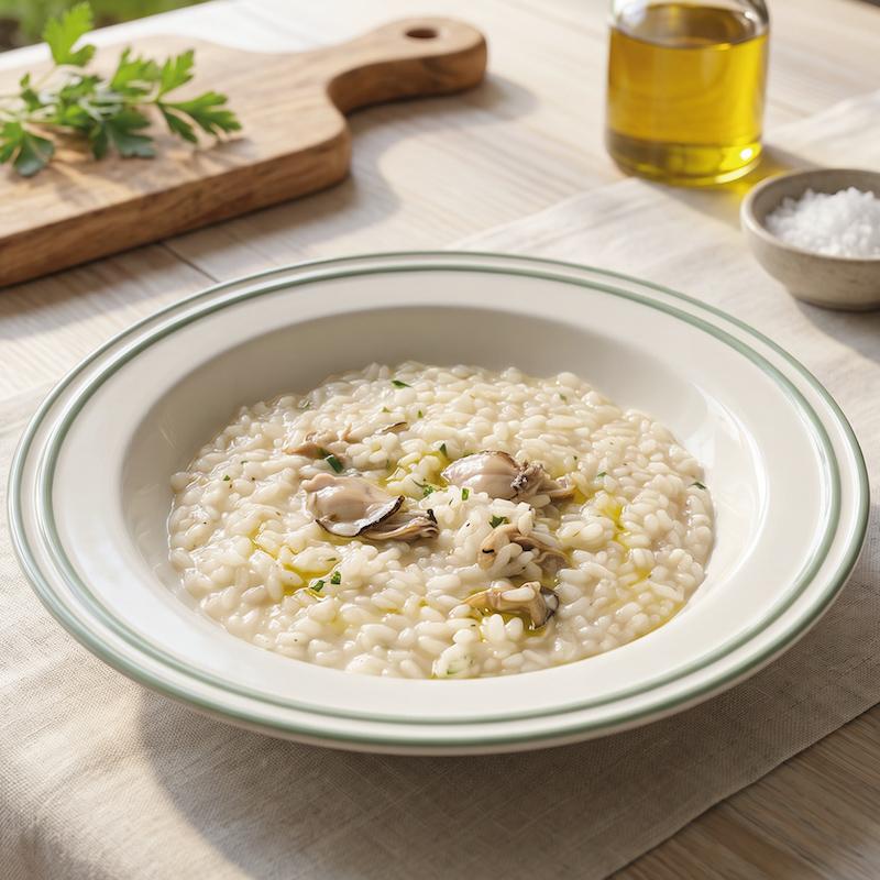 Risotto mit Austern