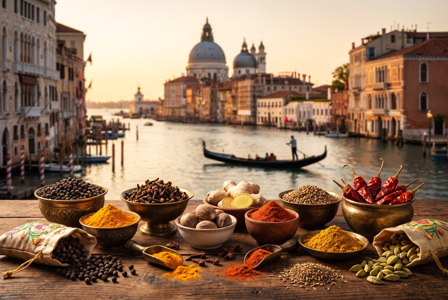 Venecia y la ruta de las especias: un puente entre Italia y Oriente