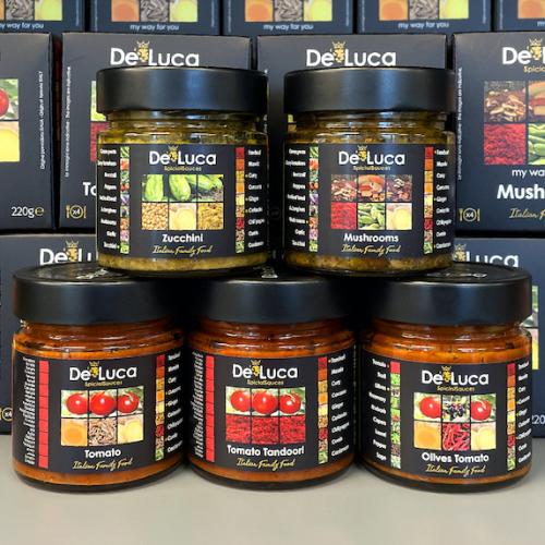 Oriental spices and traditional Italian cuisine: the unique flavour of our Spicial Sauces
